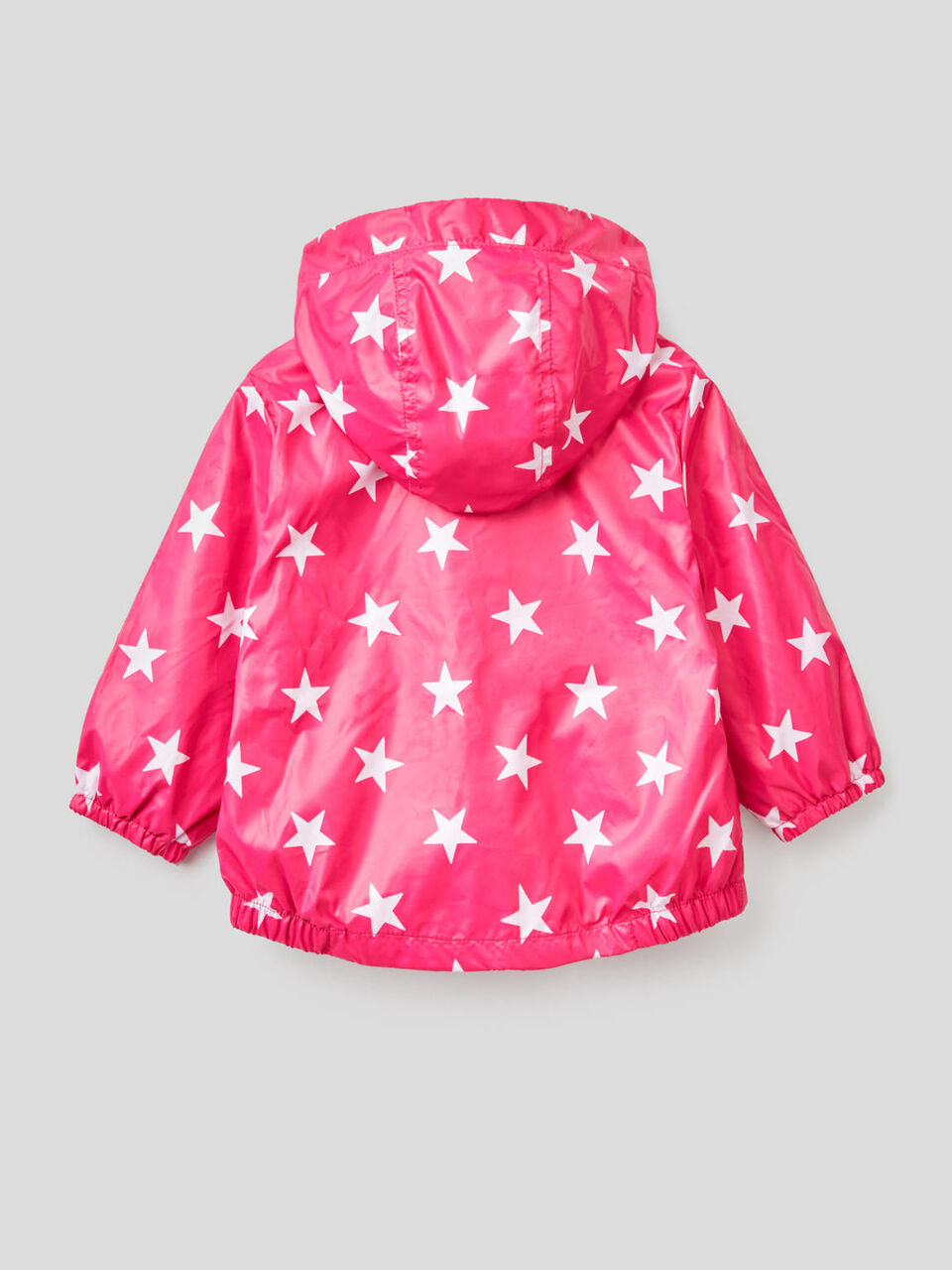 Printed jacket with hood image number 2