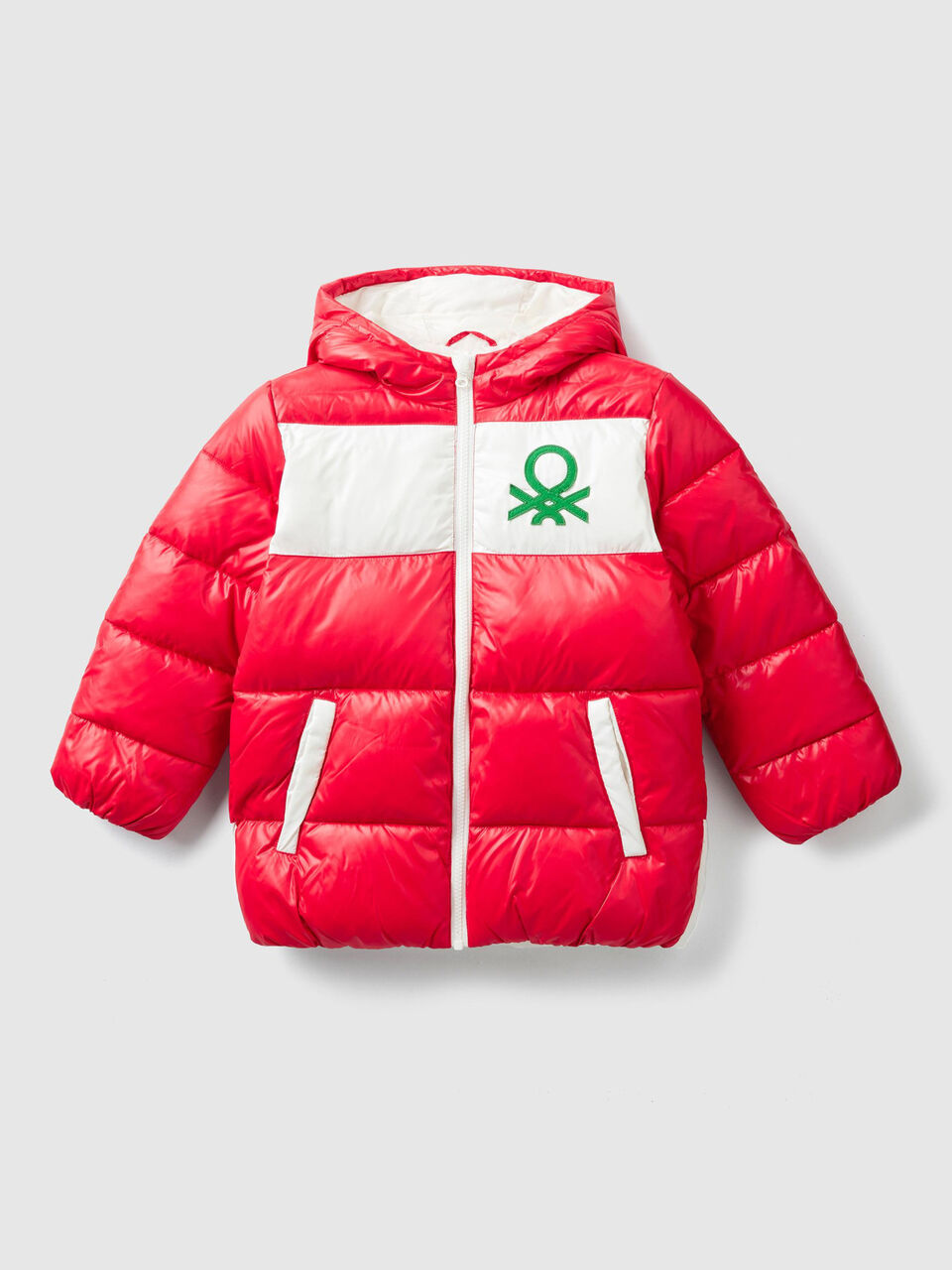"Eco-Recycle" padded jacket with logo image number 1