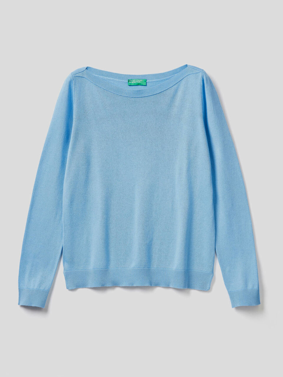Boat neck sweater image number 1