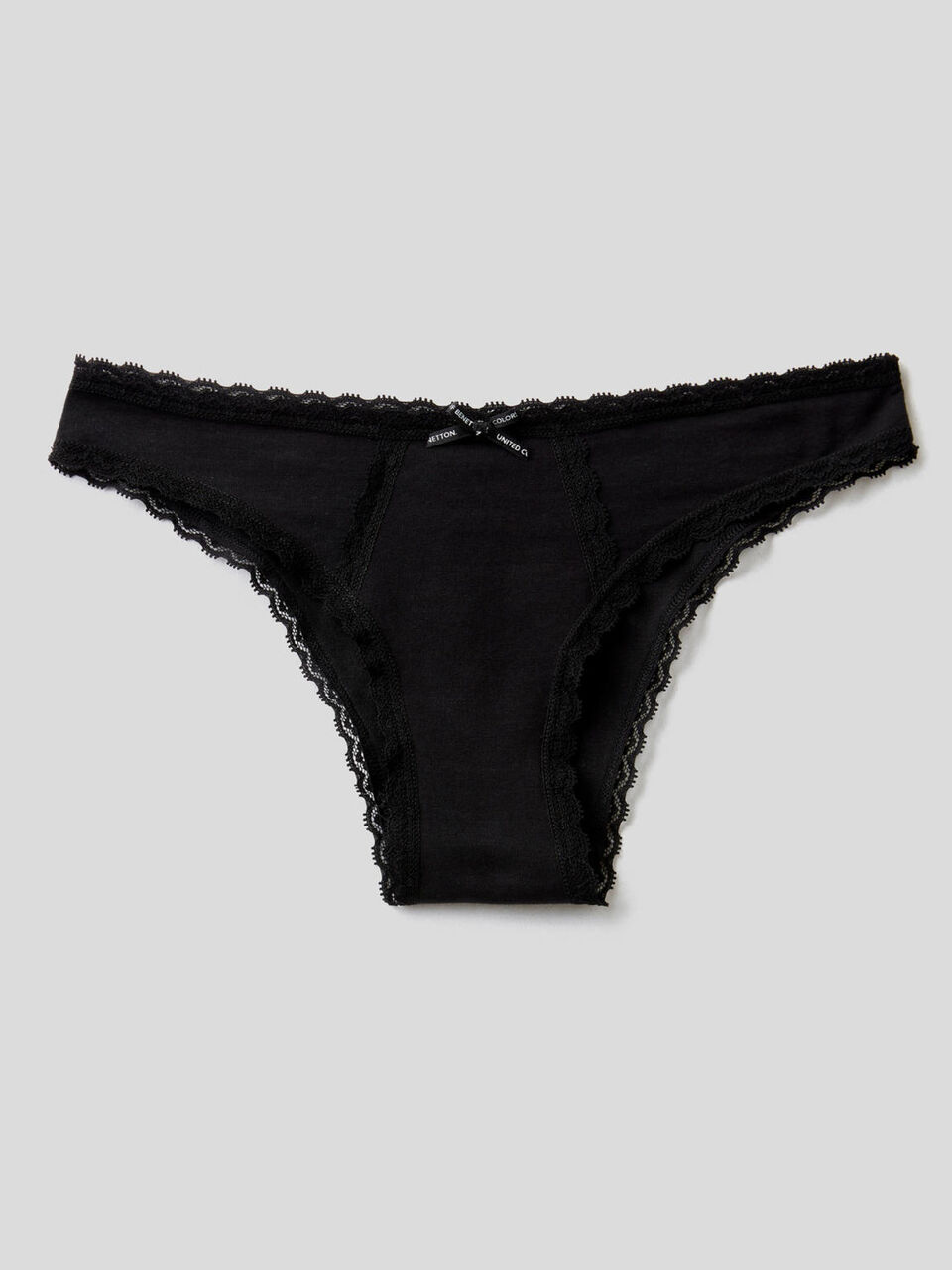 Low-rise underwear in stretch cotton image number 1