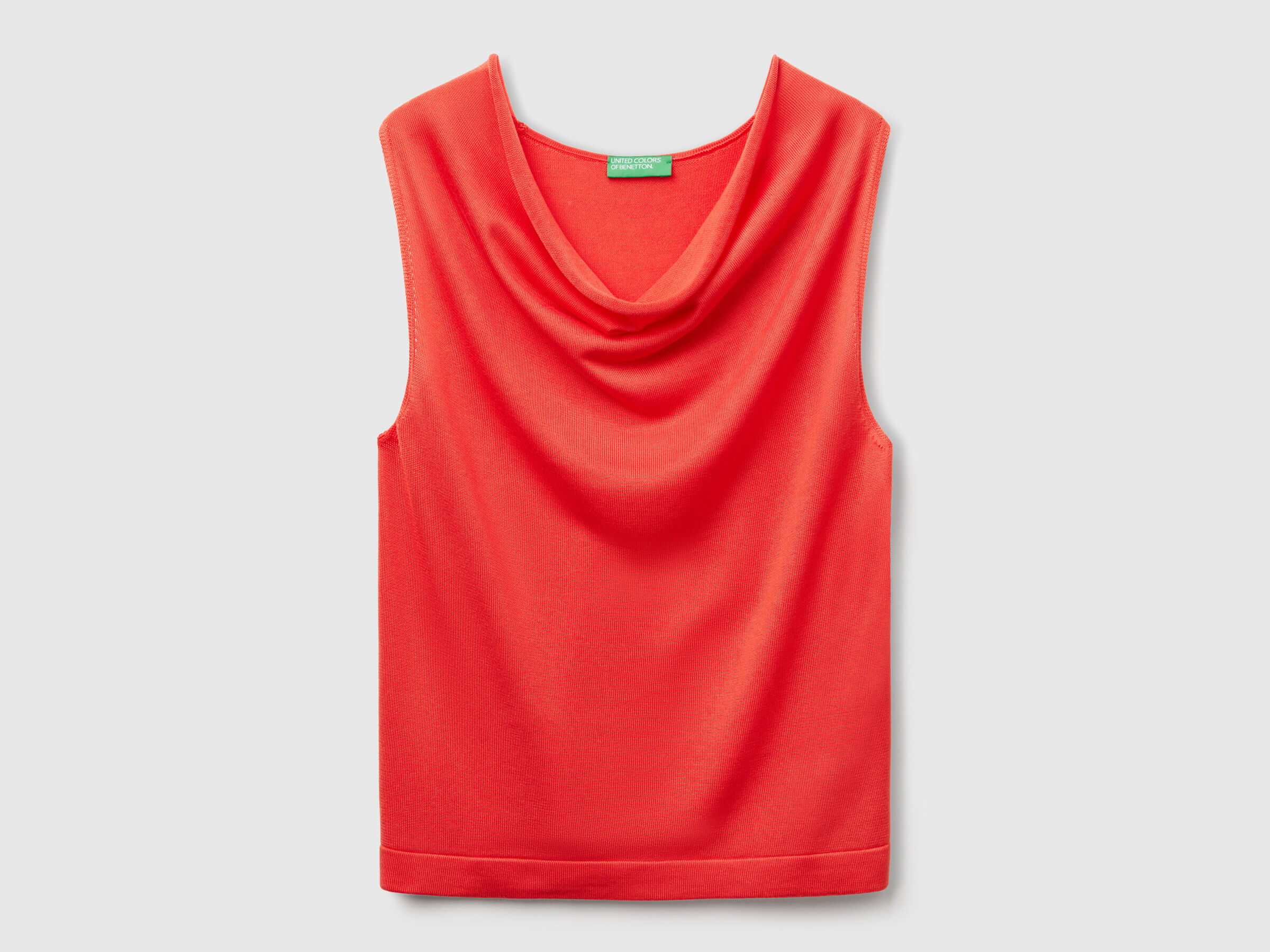 SLEEVELESS SWEATER Women image number 3