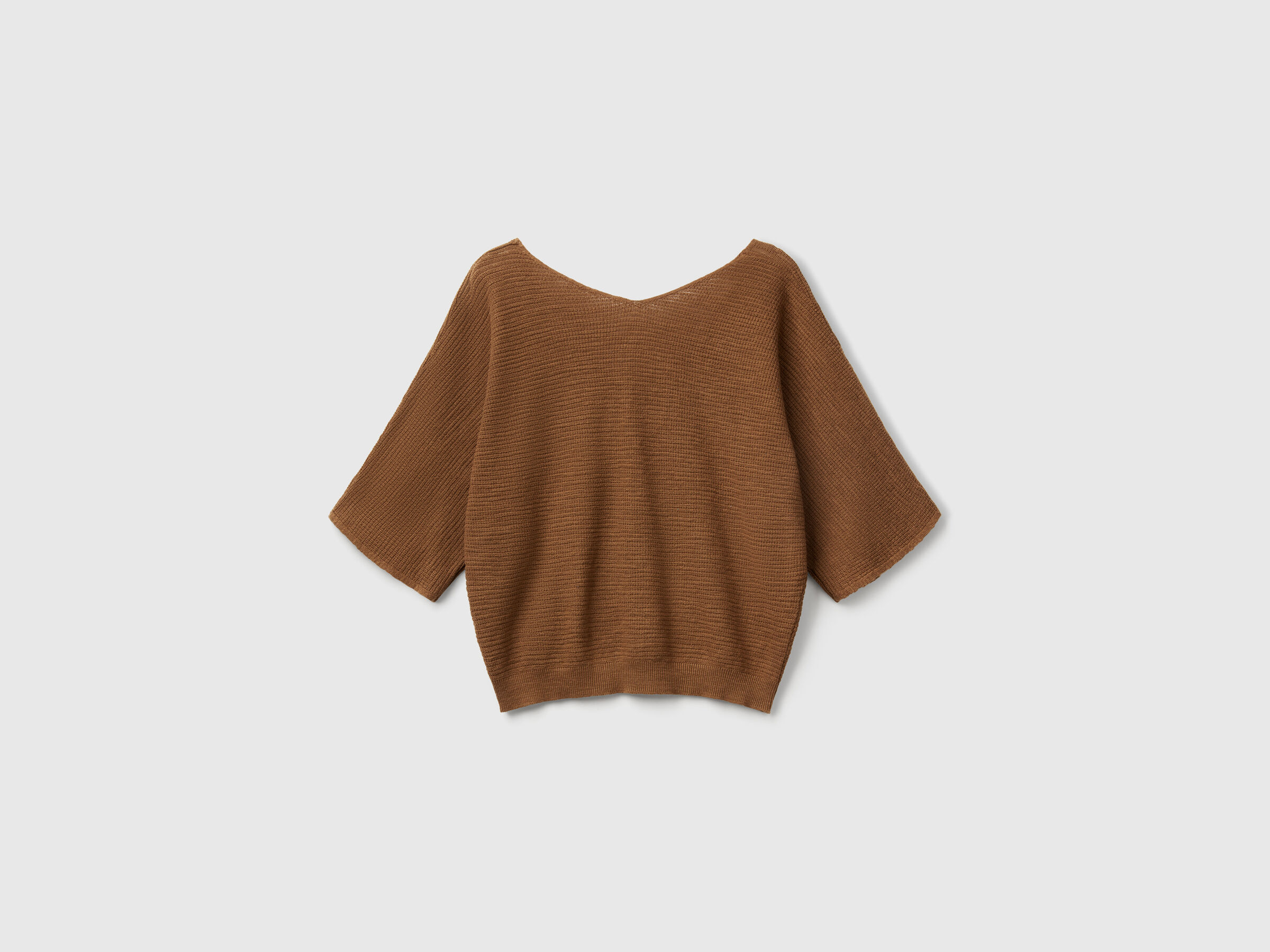 V NECK SWEATER H/S Women image number 4