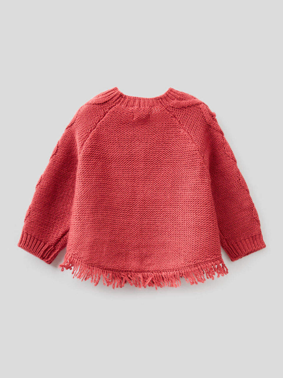 Cardigan with cable knit image number 2