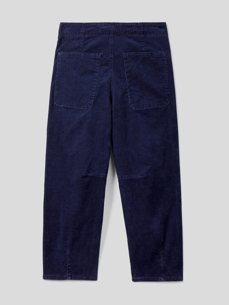 Slouchy trousers in ribbed velvet image number 2