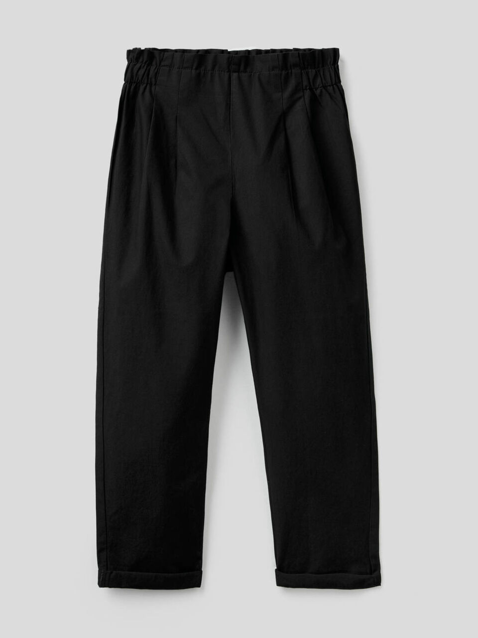 Long trousers in 100% cotton image number 1