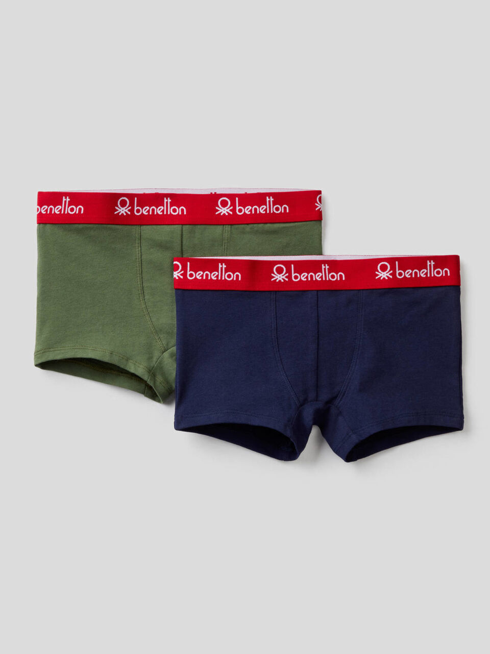 Two boxers with logoed elastic image number 1