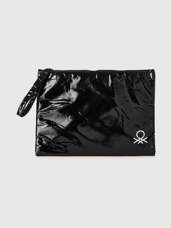 Small clutch with logo