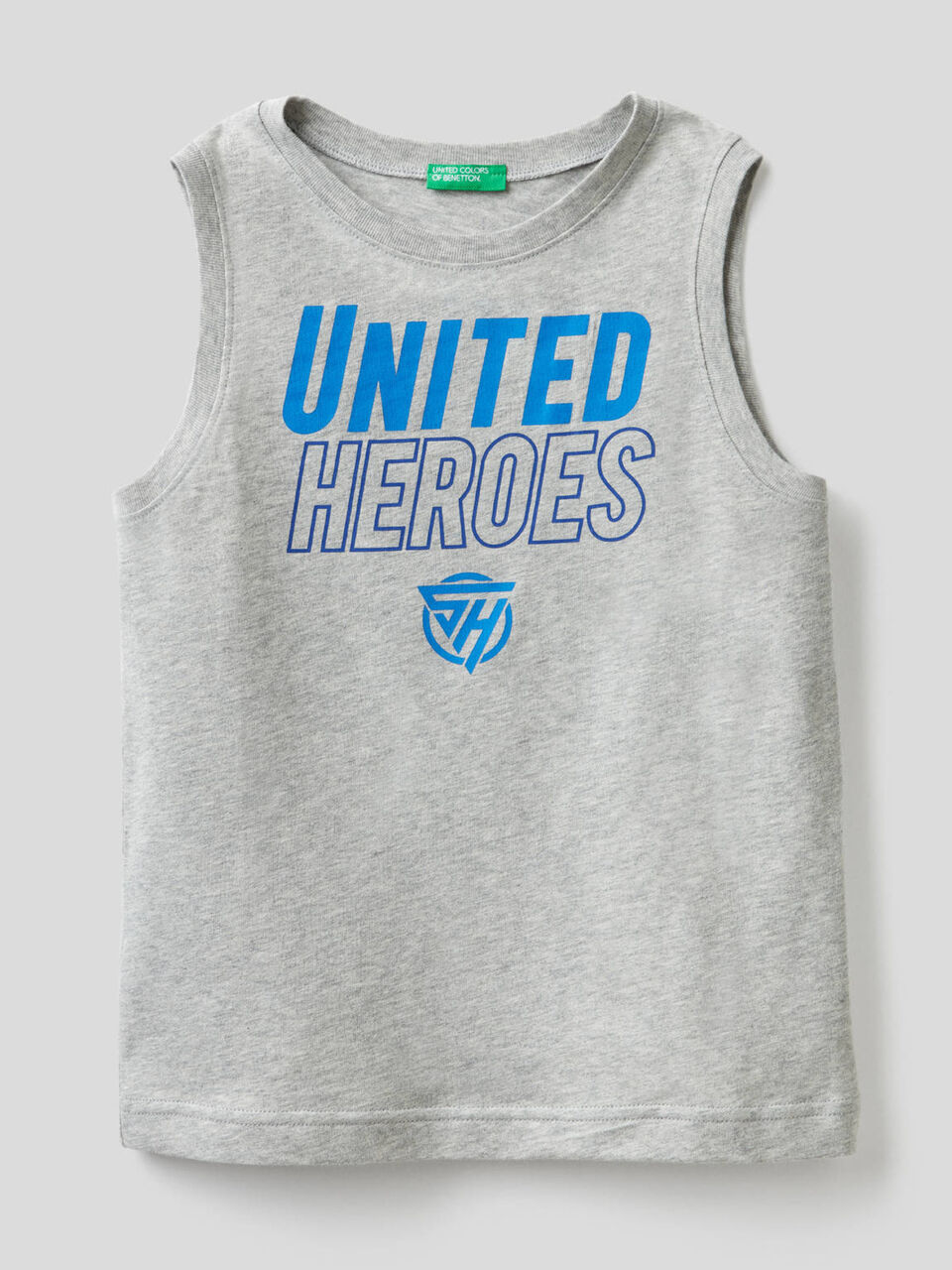 Sleeveless t-shirt with print image number 1