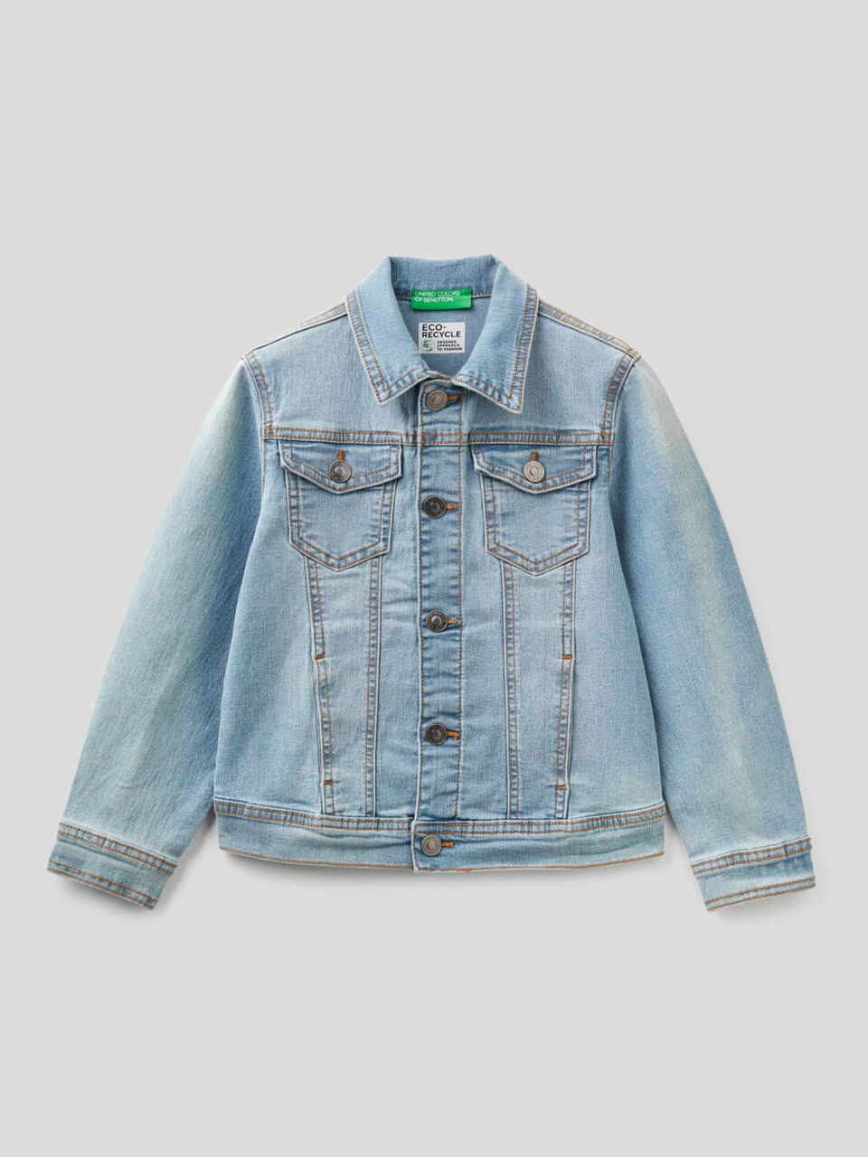 "Eco-Recycle" denim jacket image number 1