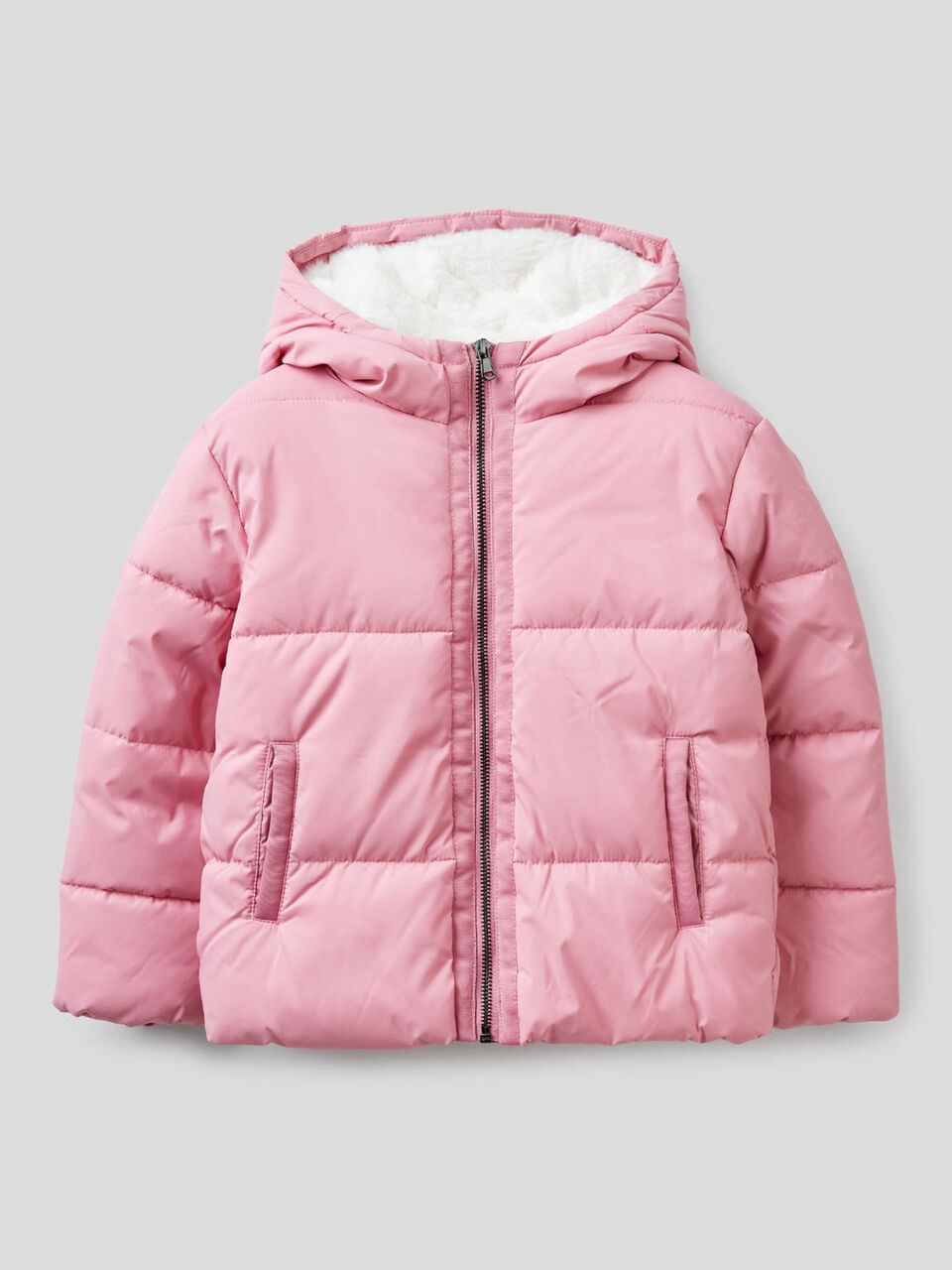 Padded jacket with hood image number 1
