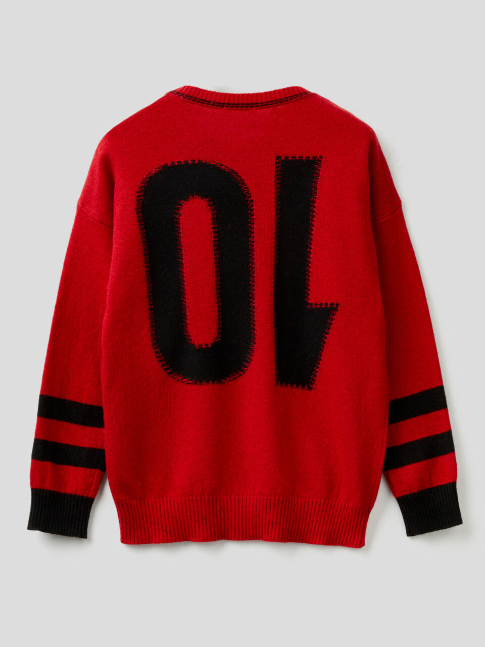 Sweater with inlay image number 2