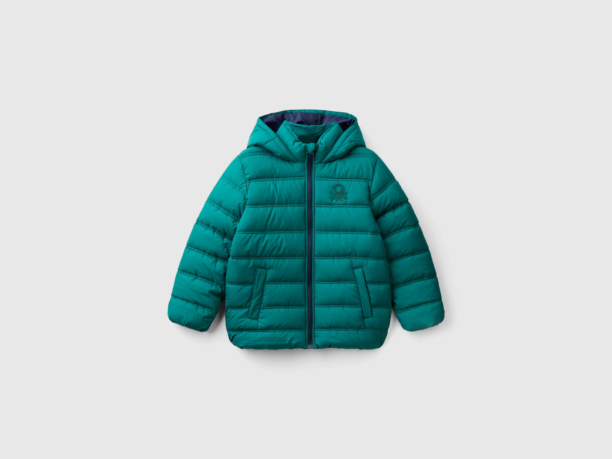 Coloured puffer jackets top