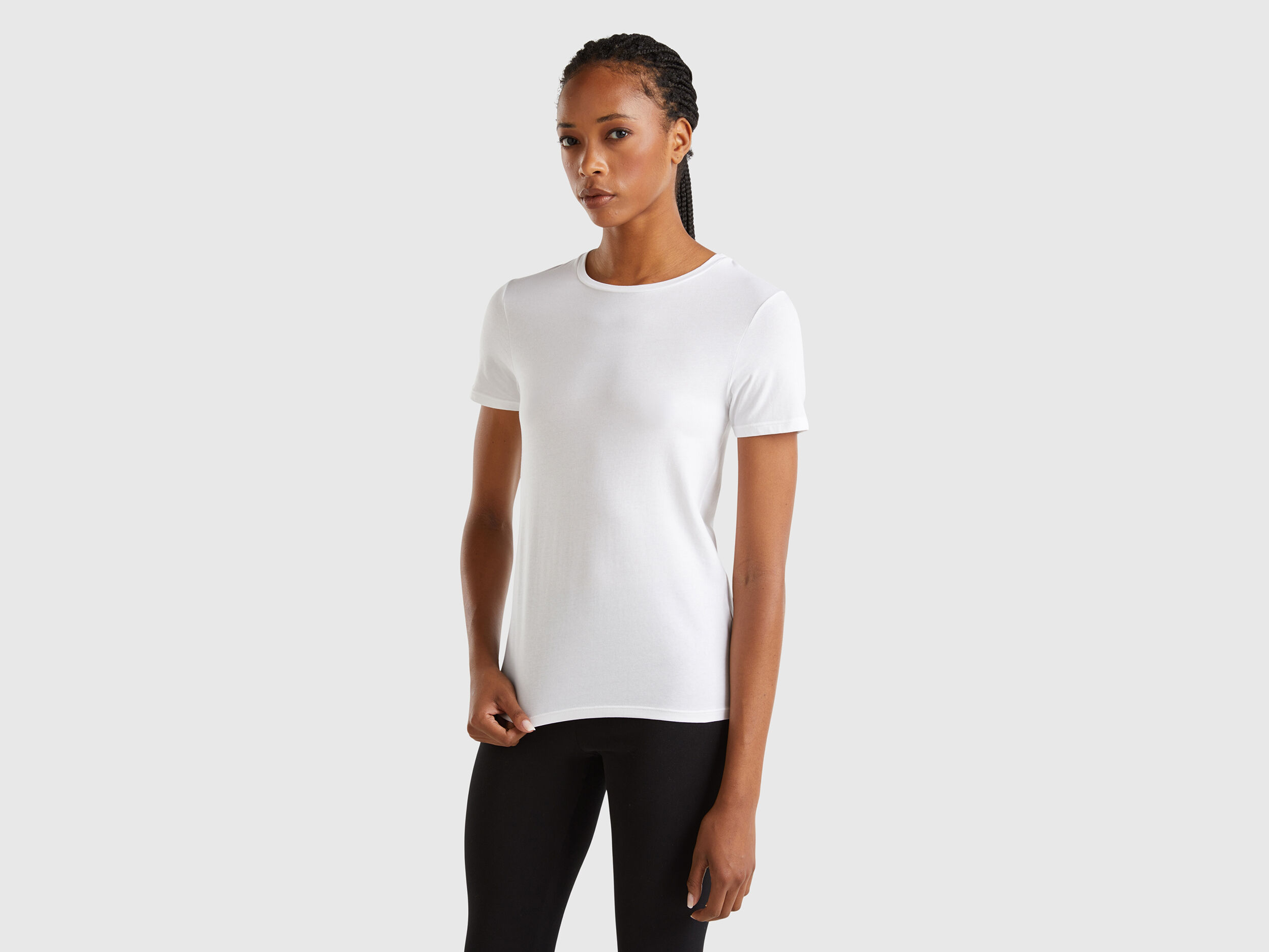 Womens white t shirt with lycra cheap
