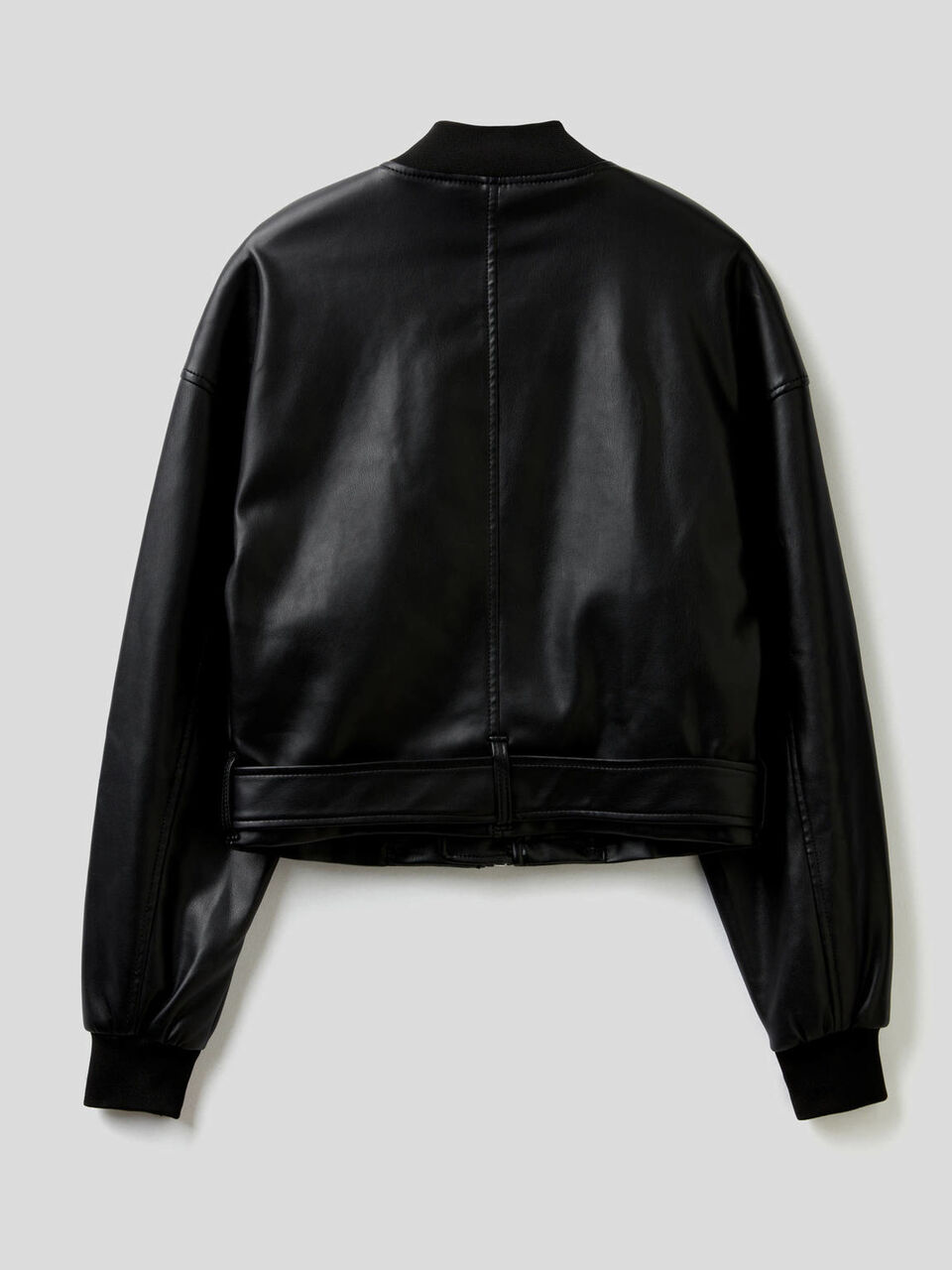 Bomber with belted waist image number 2