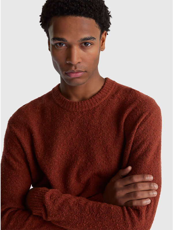 Sweater in wool blend Men