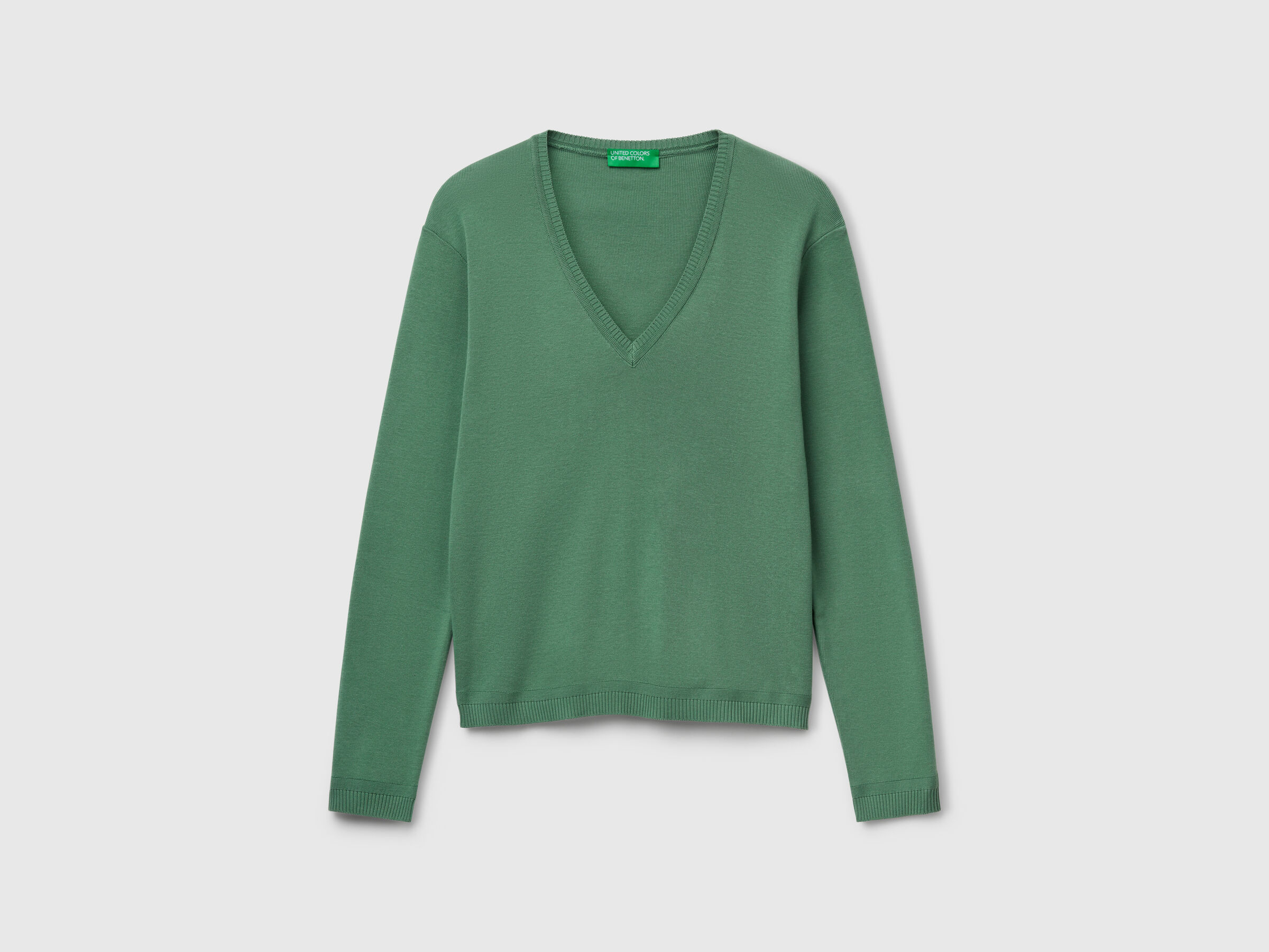 V NECK SWEATER L/S Women image number 3