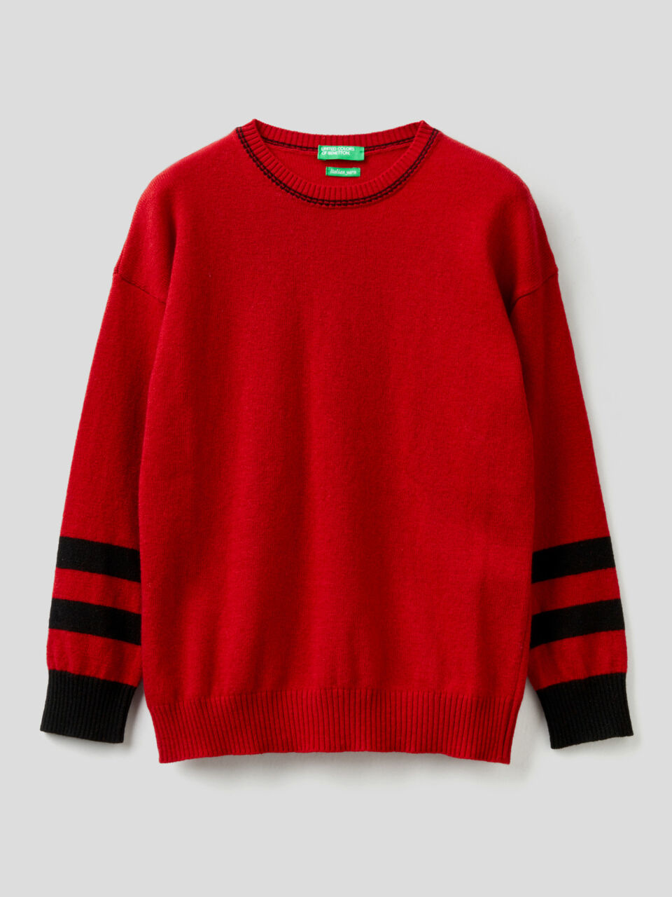Sweater with inlay image number 1