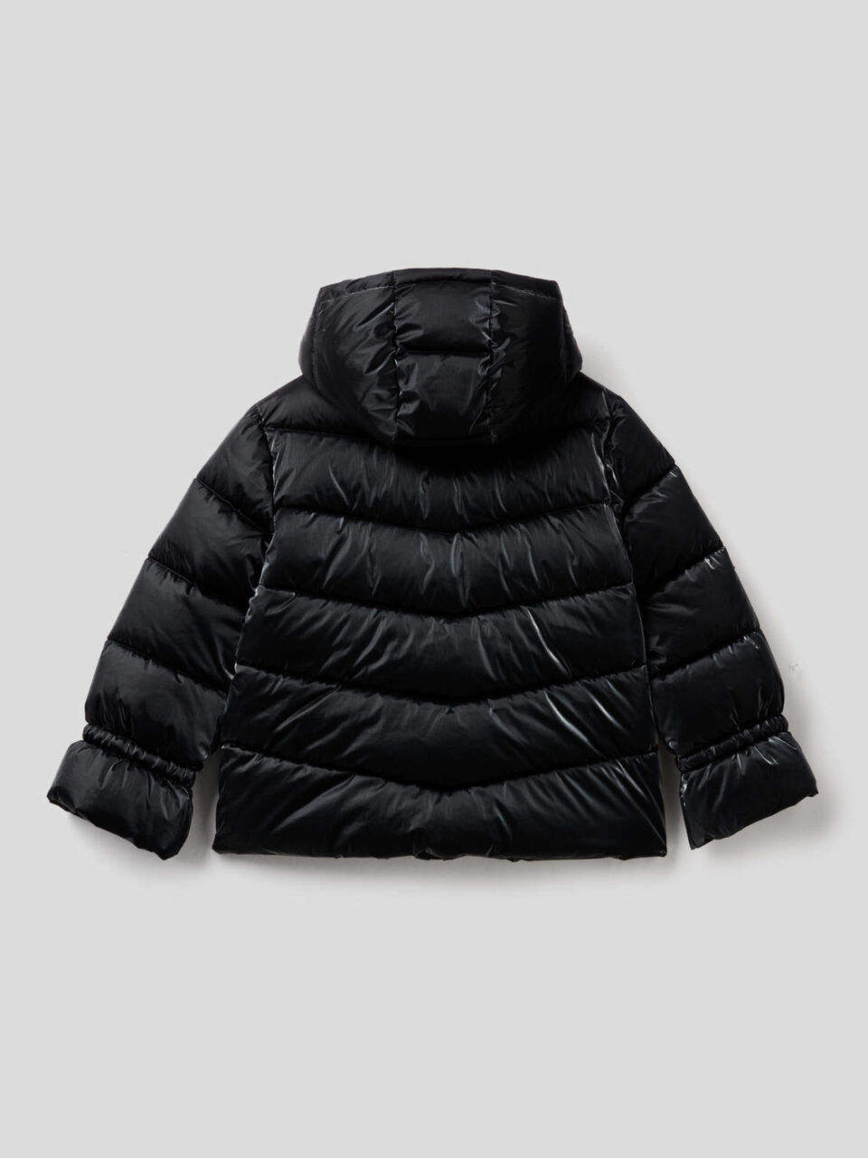 Padded jacket with flared cuff image number 2