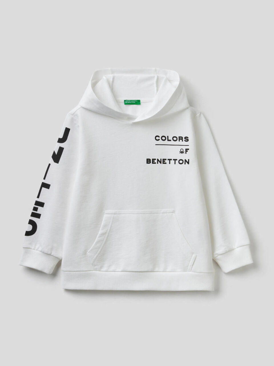 100% cotton hoodie image number 1