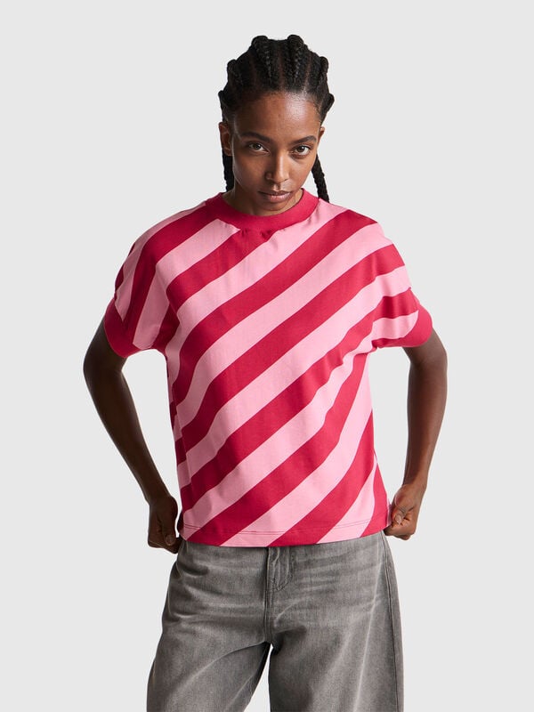 Regimental Striped T-Shirt Women