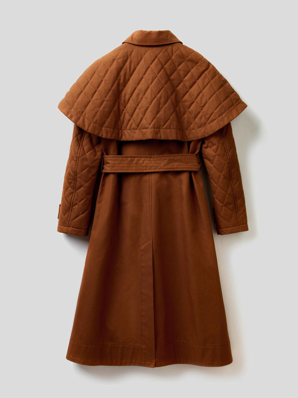Coat with removable cloak image number 2