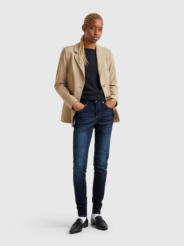 Skinny fit push-up jeans Women
