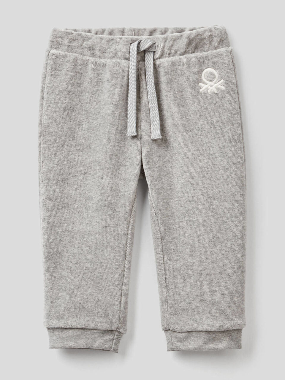 Chenille pants with logo image number 1
