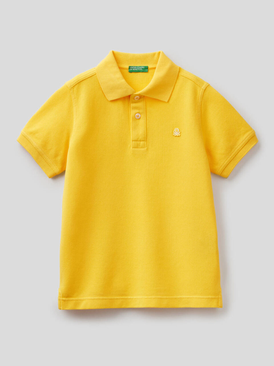 Polo in pure cotton pique image number 1