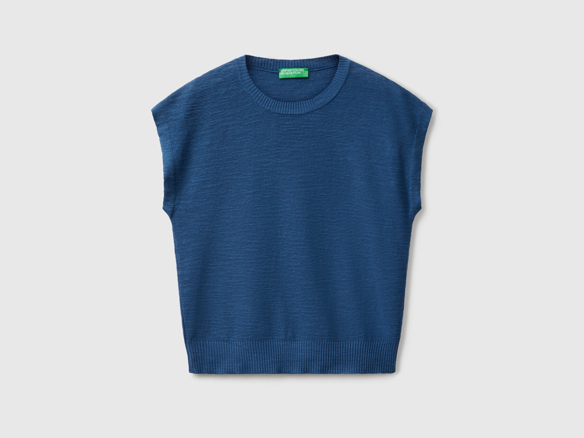 SLEEVELESS SWEATER Women image number 3