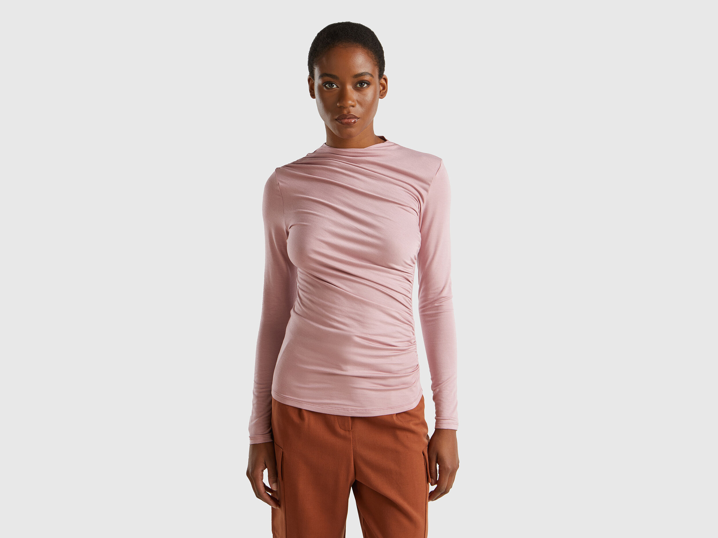 Women s T shirts and Tops New Collection 2024 Benetton