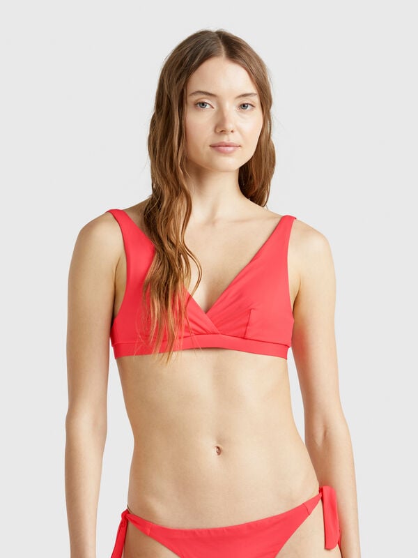 Bikini top in ECONYL® Women