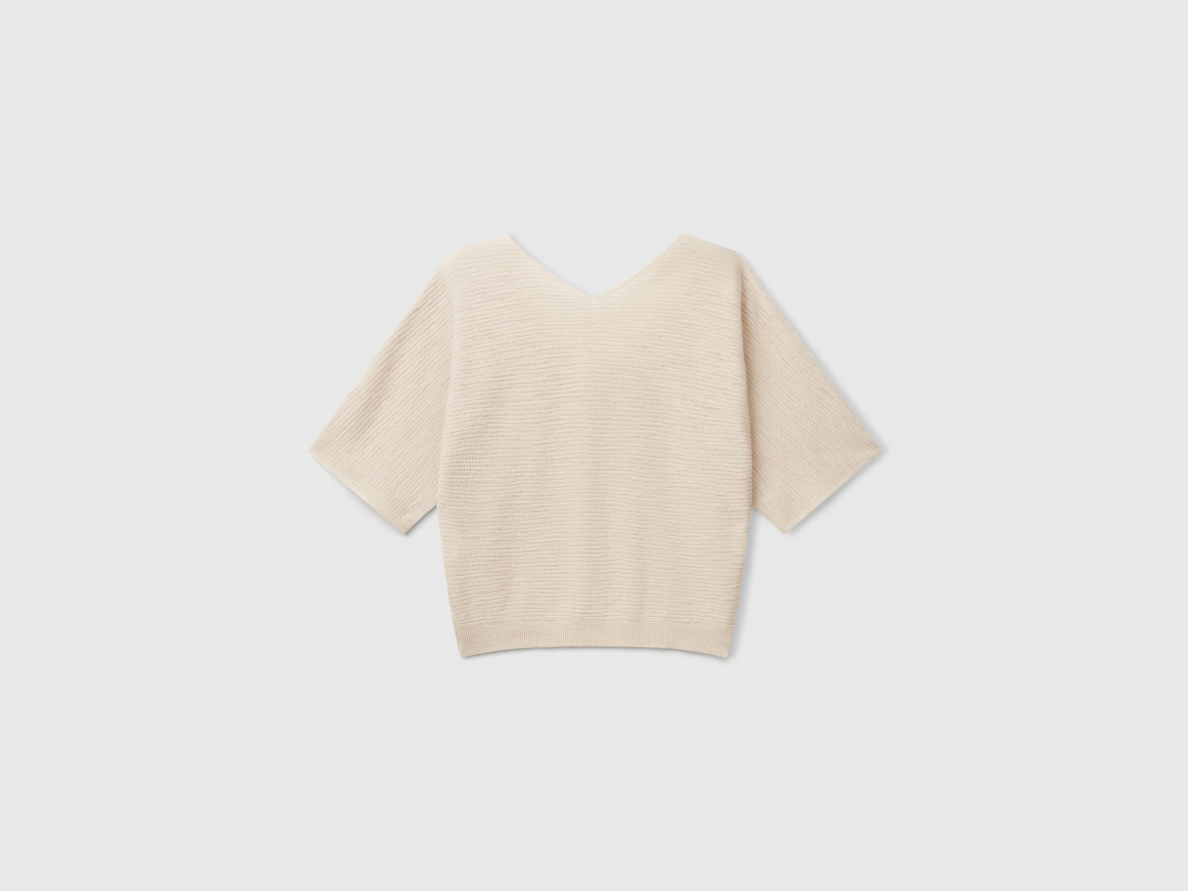 V NECK SWEATER H/S Women image number 5
