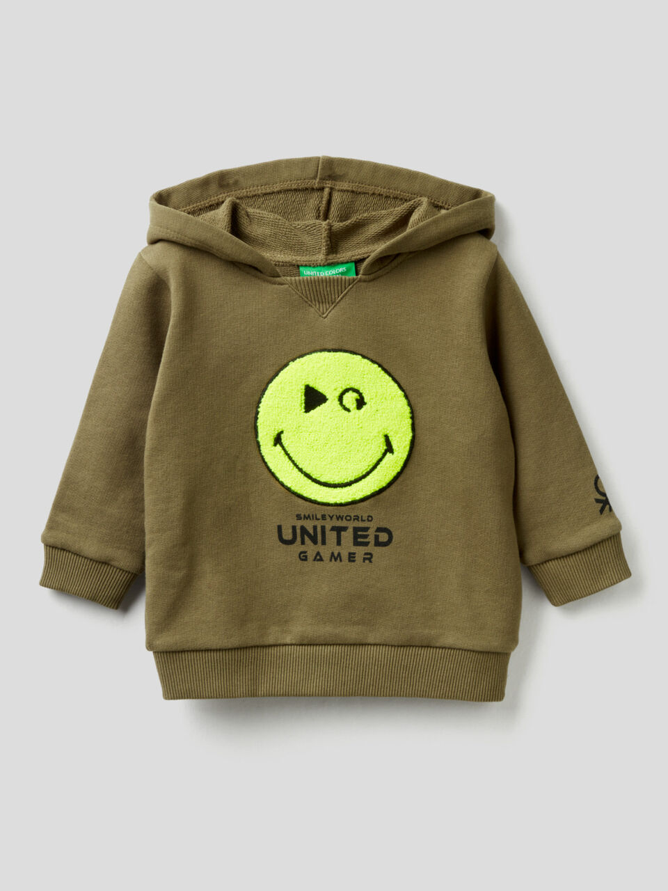 SmileyWorld® sweatshirt in pure cotton image number 1