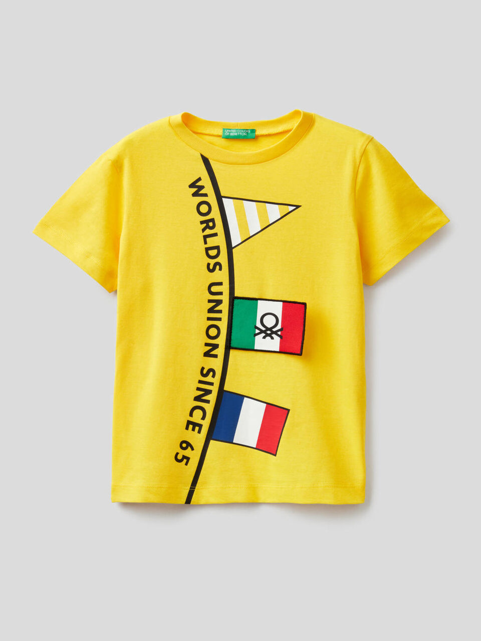Short sleeve cotton t-shirt image number 1