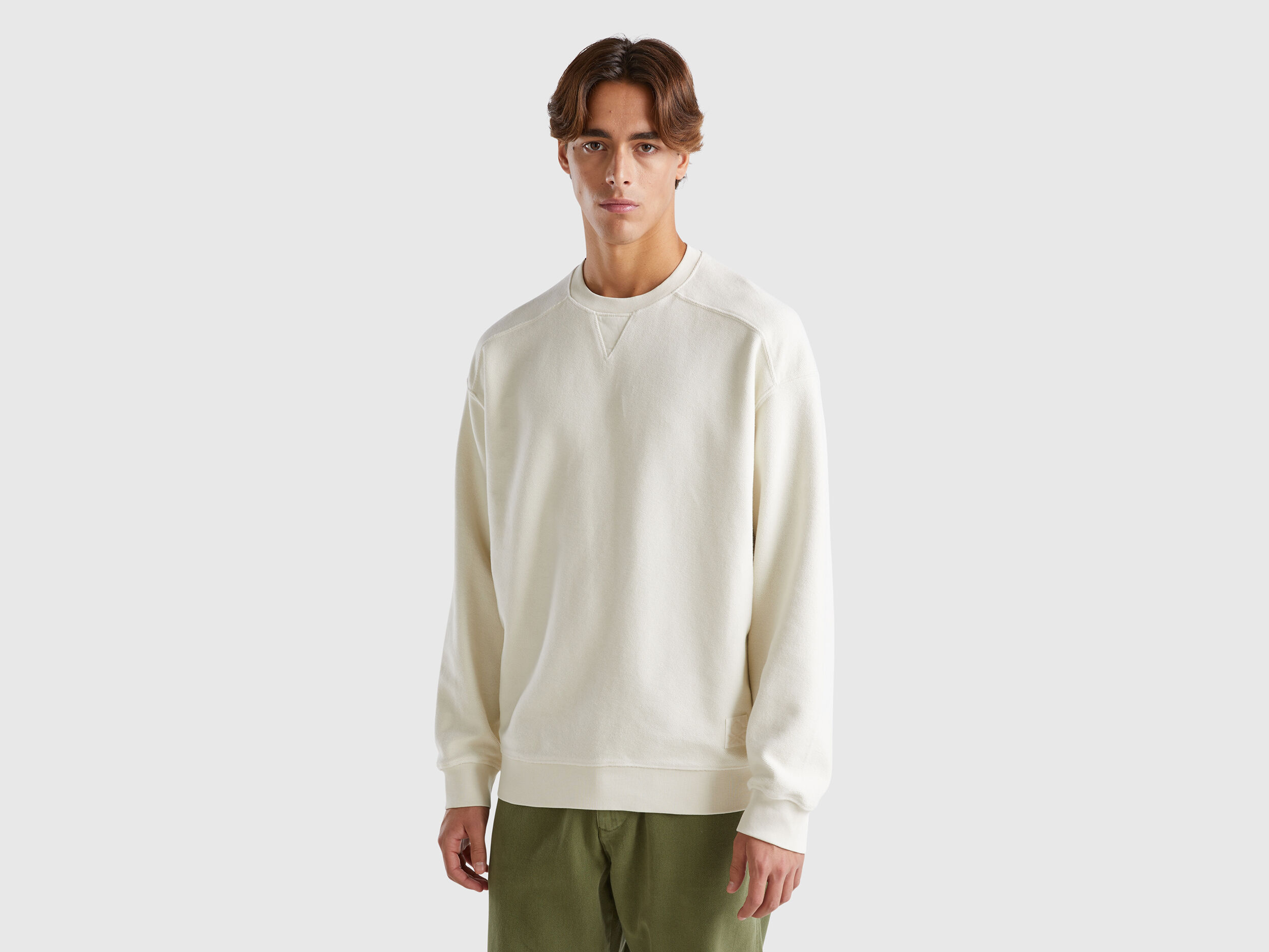 Men s Sweatshirts without hood Collection 2024 Benetton