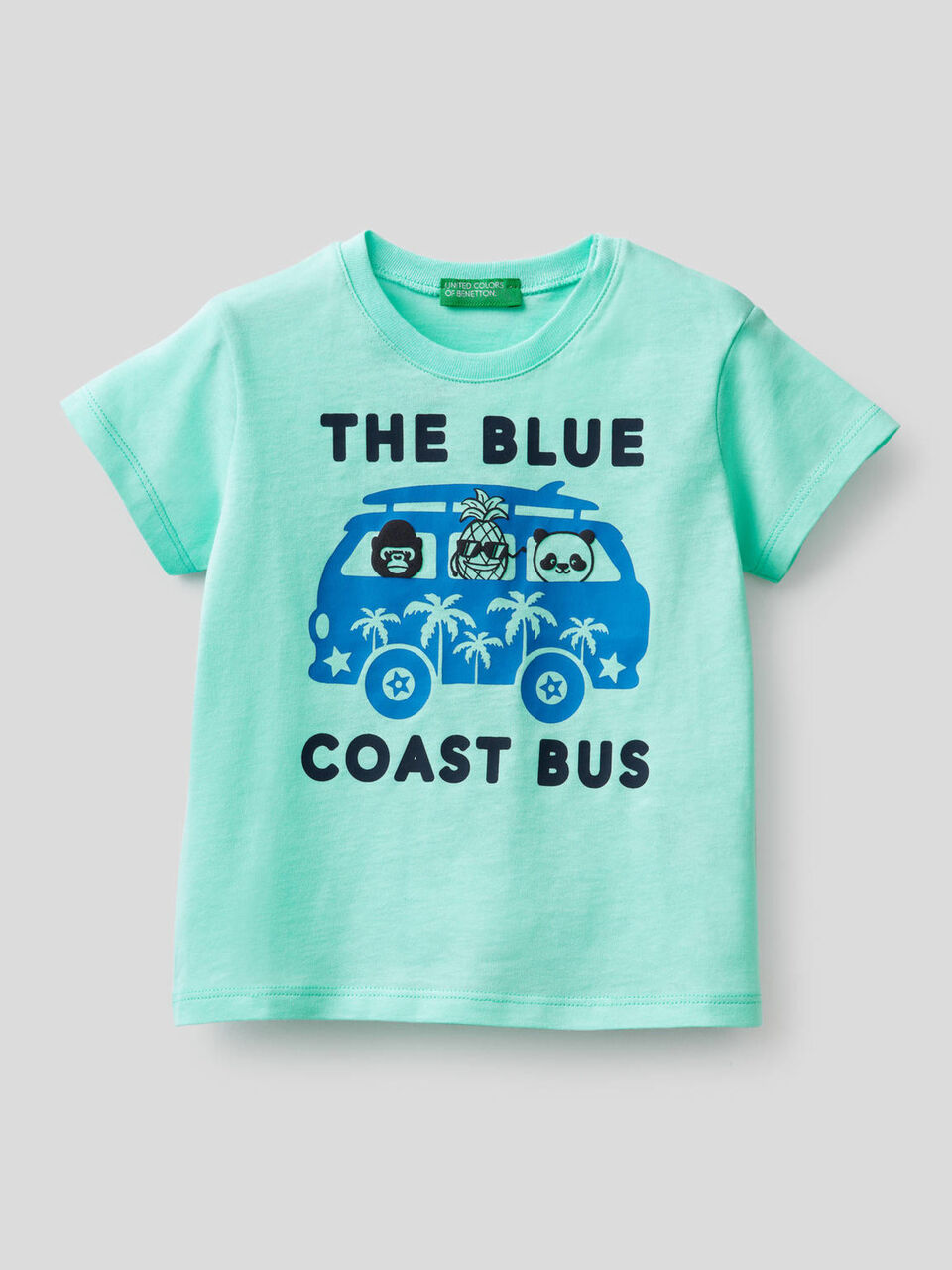 100% cotton t-shirt with print image number 1