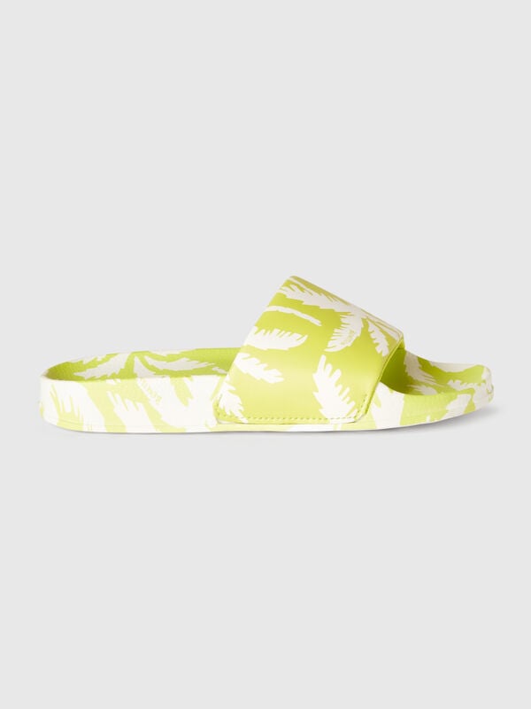 Slippers with tropical print Junior Boy