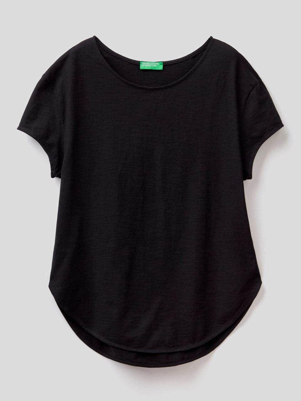 Oversized t-shirt in pure cotton image number 1
