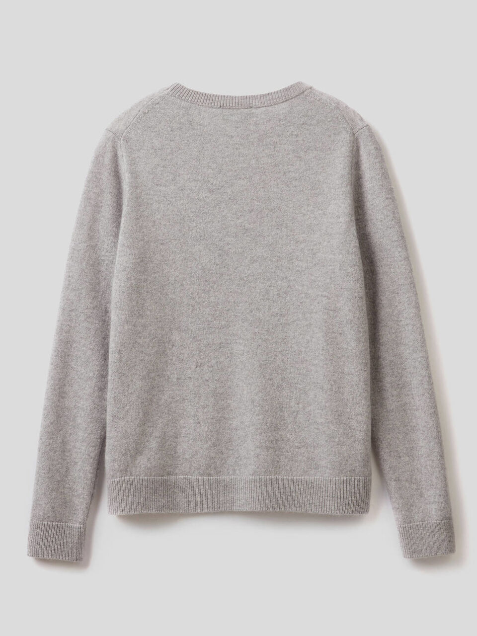 Crew neck sweater in pure cashmere image number 2