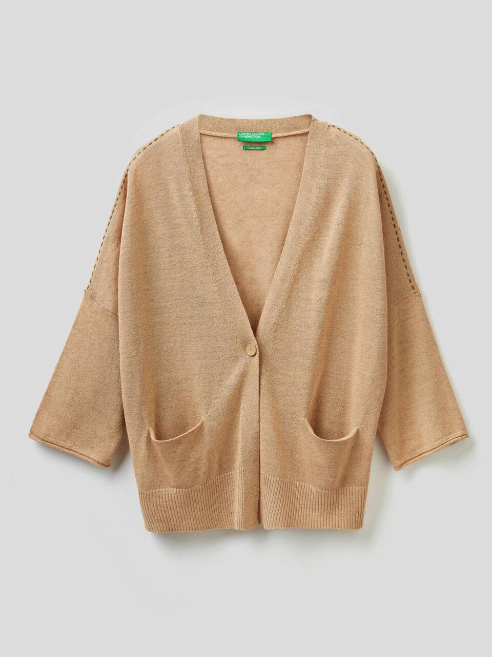 V-neck cardigan image number 1