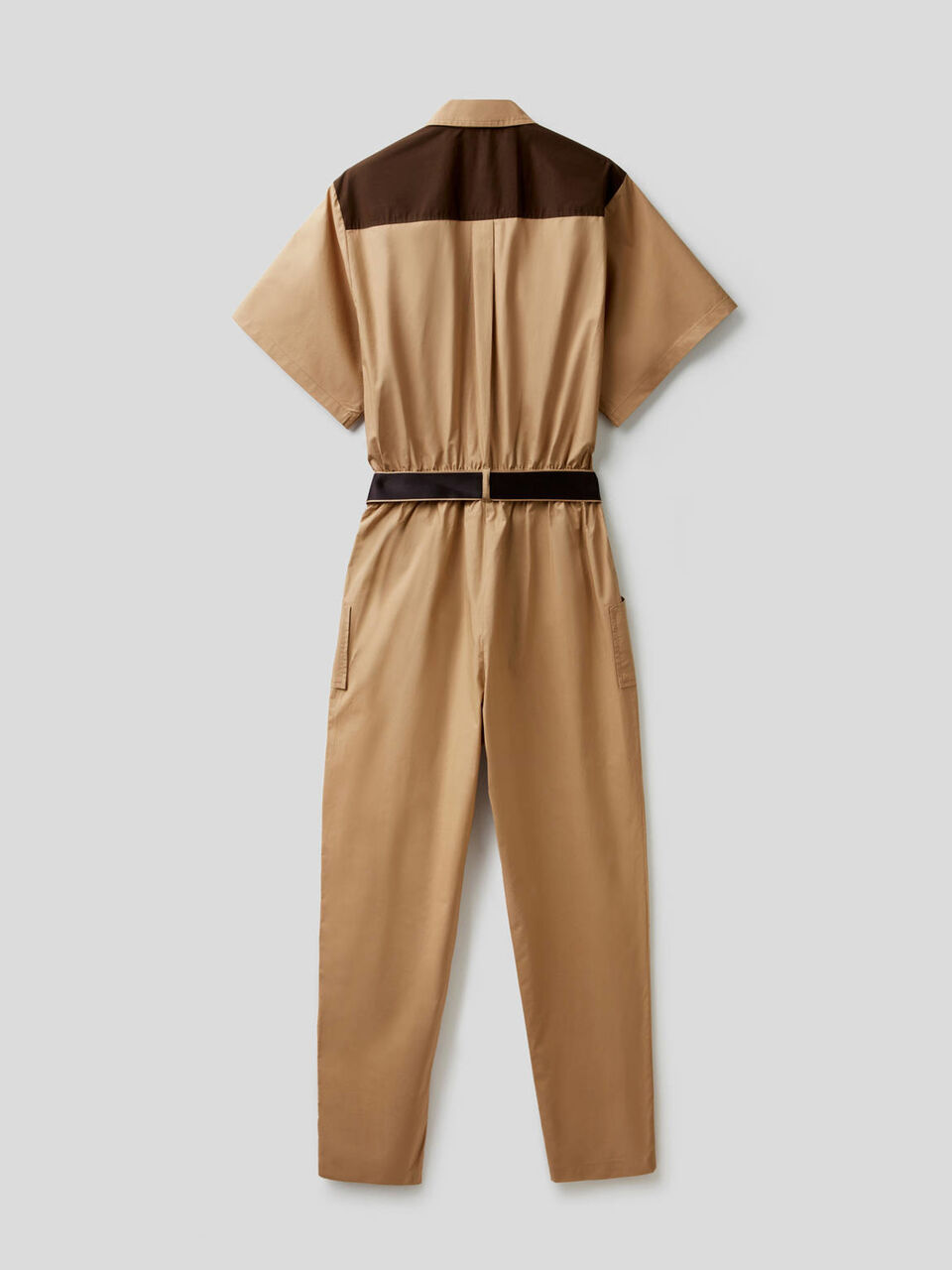 One-piece jumpsuit in 100% cotton image number 2