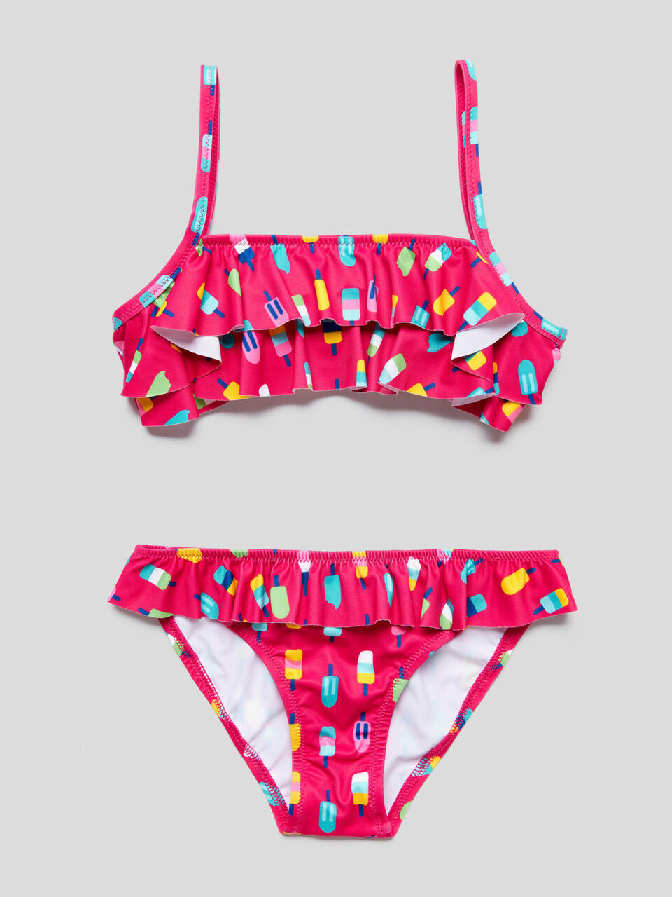 Bikini with popsicle print image number 1