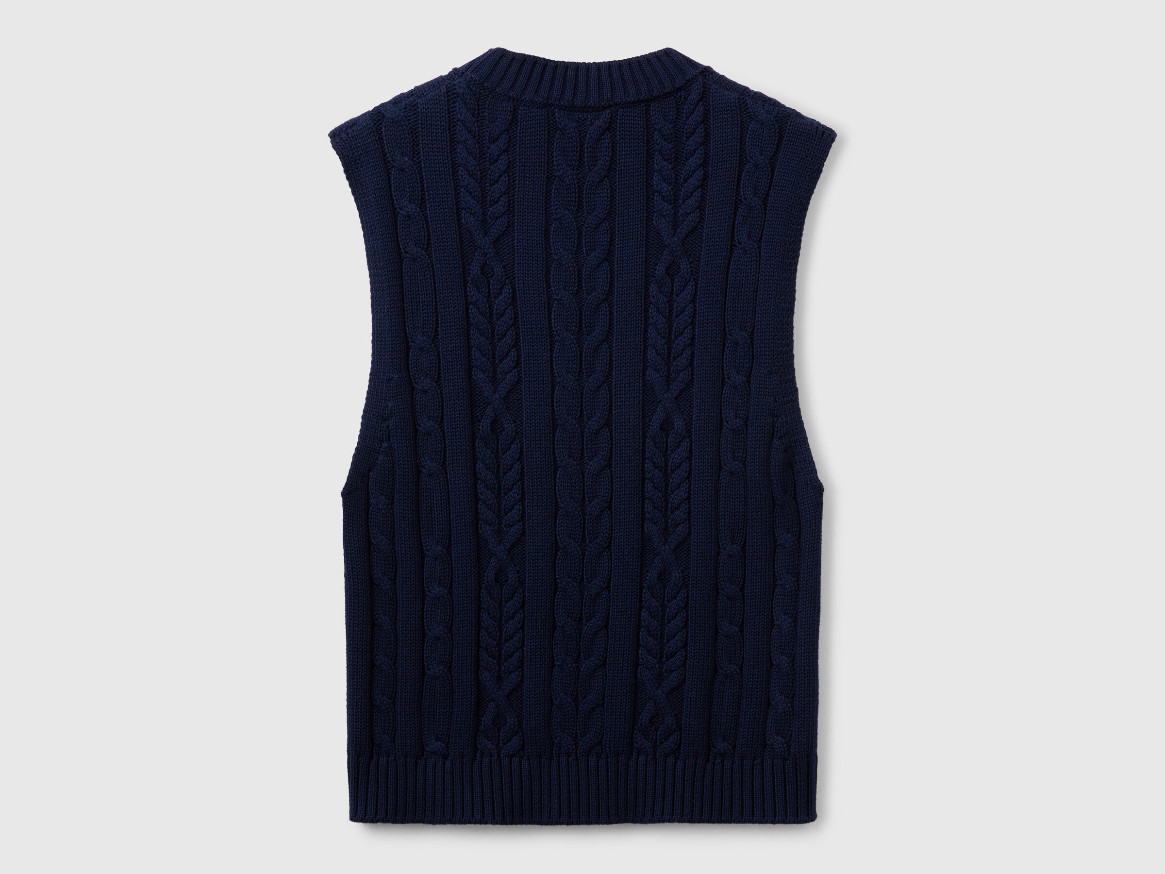 SLEEVELESS SWEATER Women image number 4
