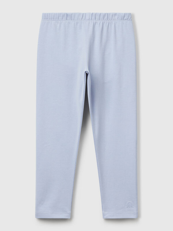 Stretch cotton leggings Junior Girl