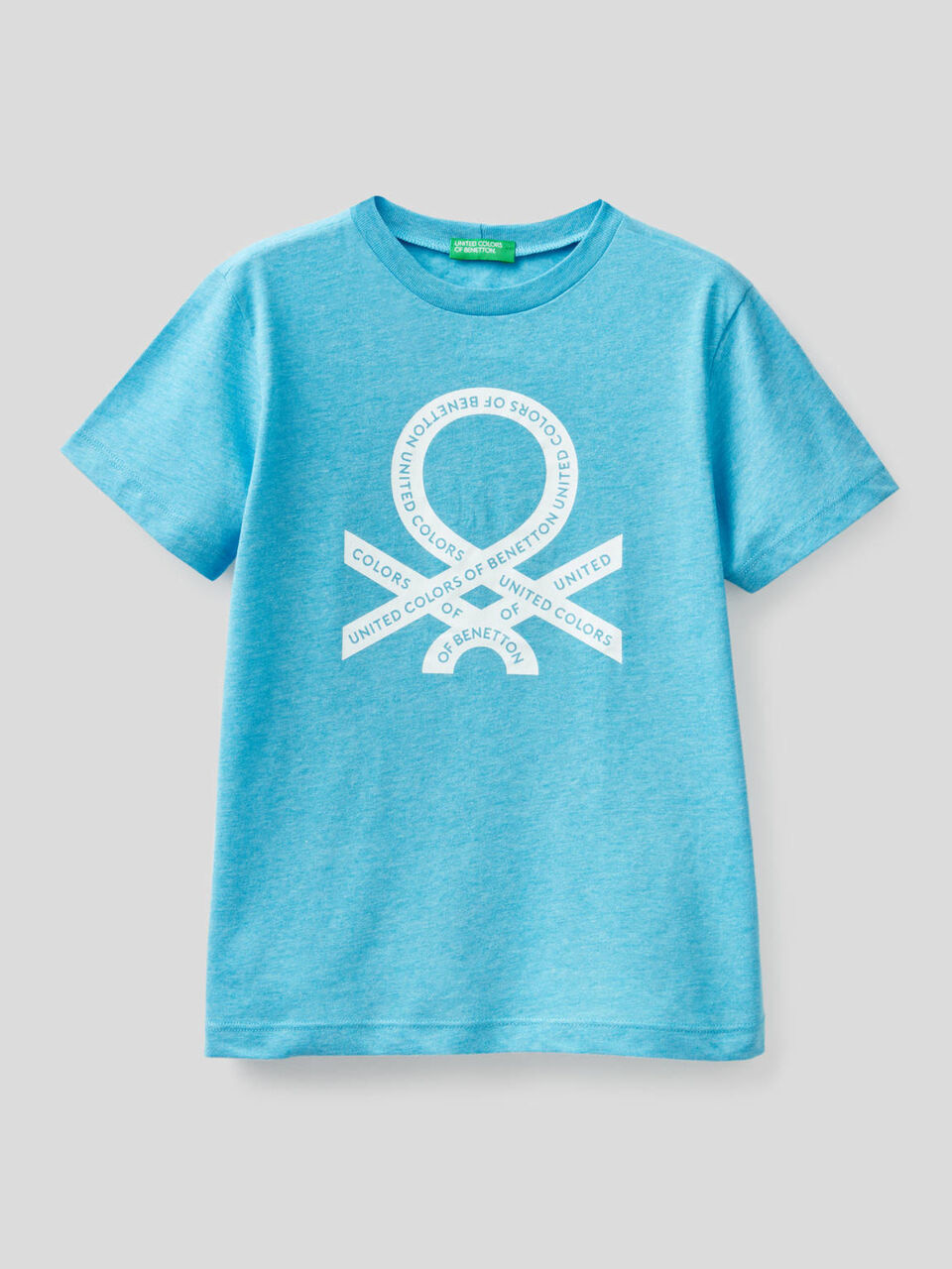 Neon t-shirt with printed logo image number 1