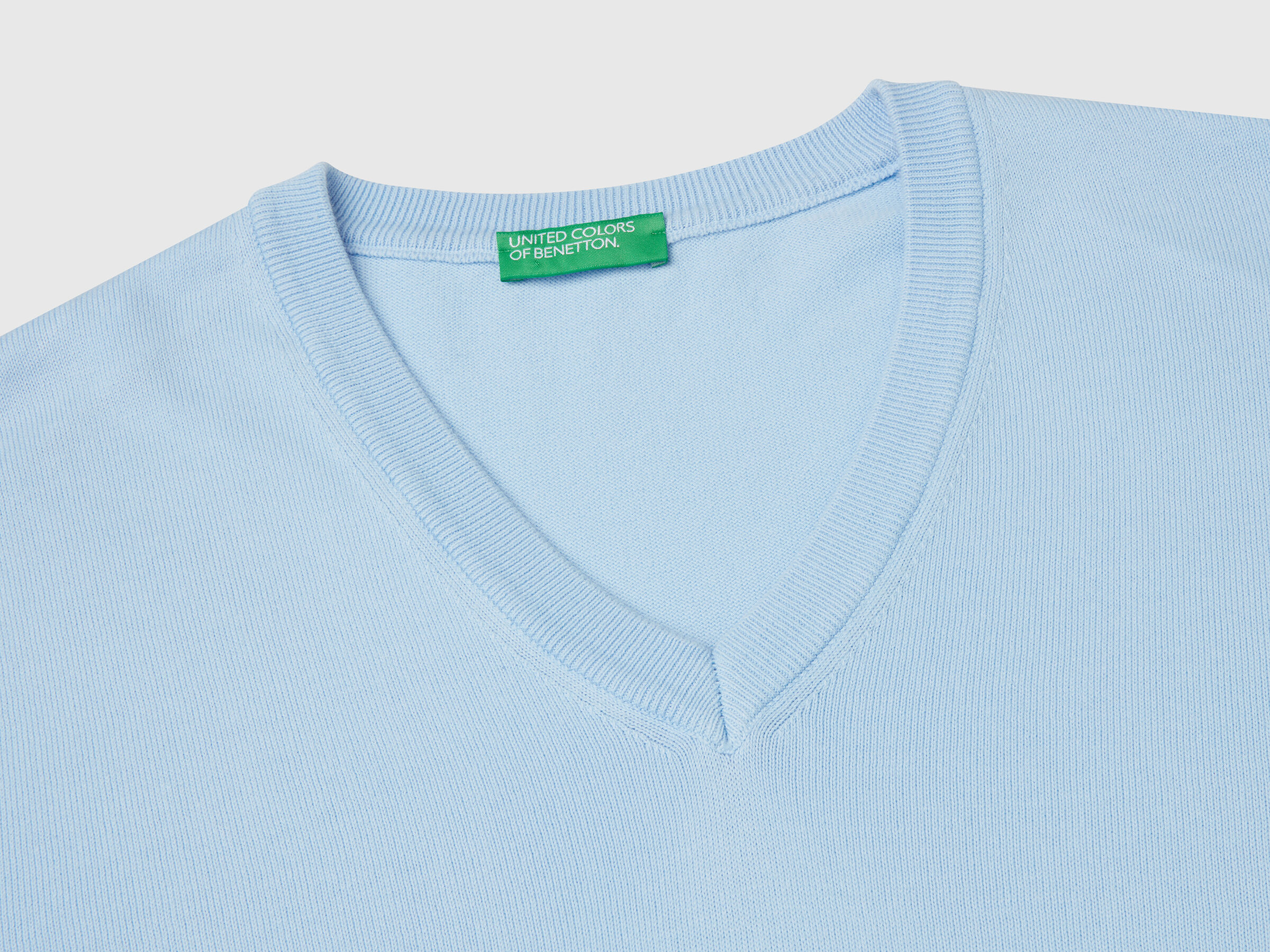 V NECK SWEATER L/S Men image number 5
