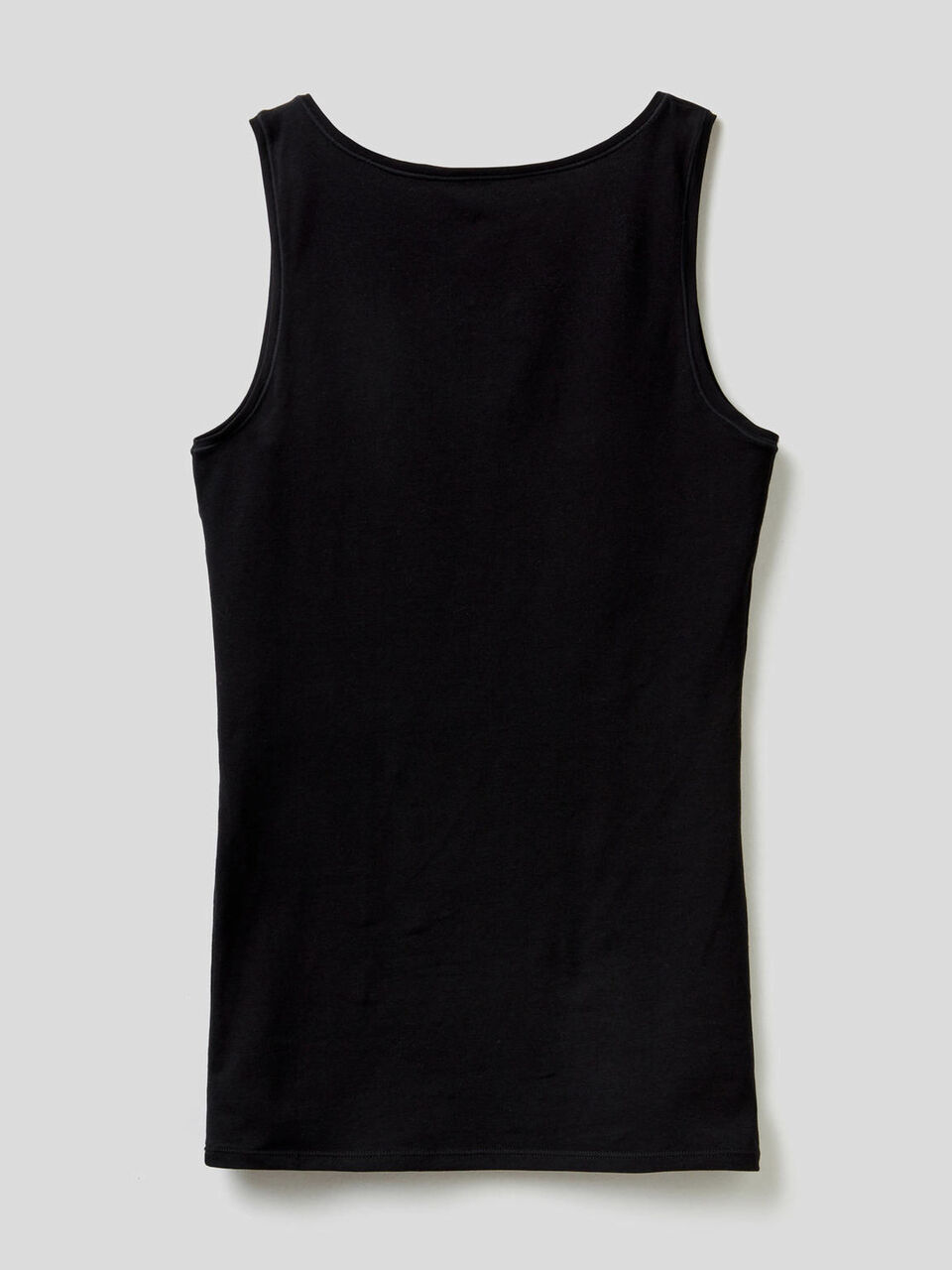 Tank top in stretch cotton image number 2