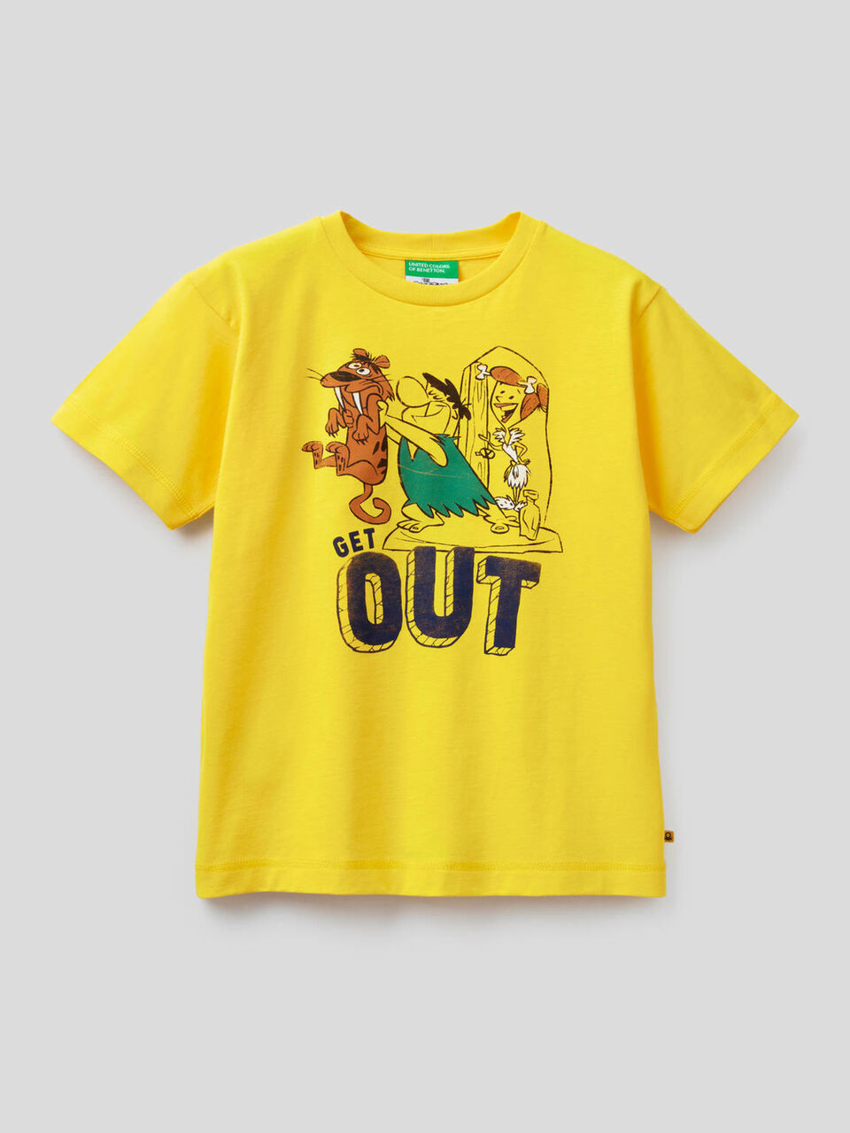 Organic cotton Flintstones t-shirt image number null