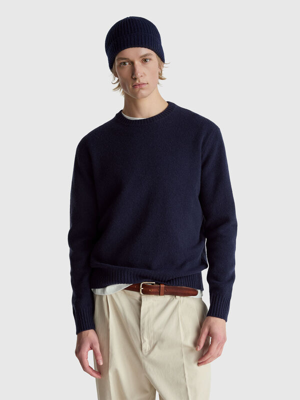 Sweater in Shetland wool Men