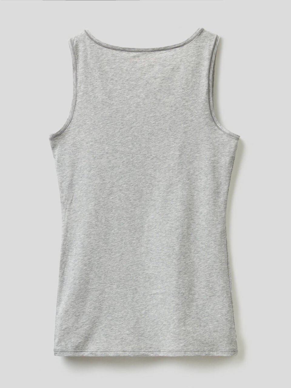 Tank top in stretch cotton image number 2
